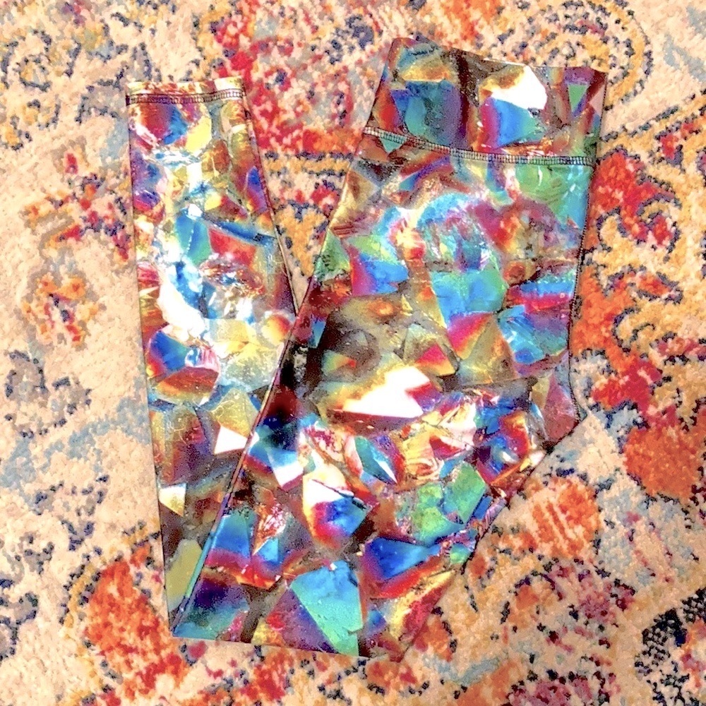 Terez size small high-shine leggings